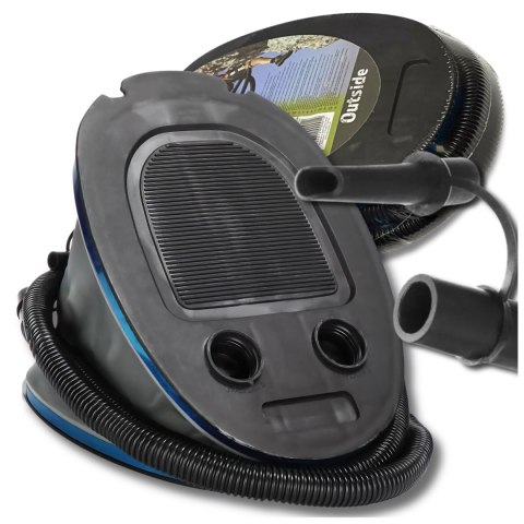 Pompka nożna do materaca pontonów wielofunkcyjna + KOŃCÓWKI 5L długość węża 130 cm