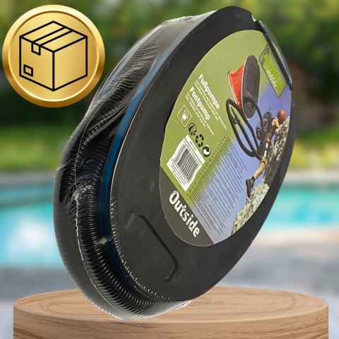 Pompka nożna do materaca pontonów wielofunkcyjna + KOŃCÓWKI 5L długość węża 130 cm