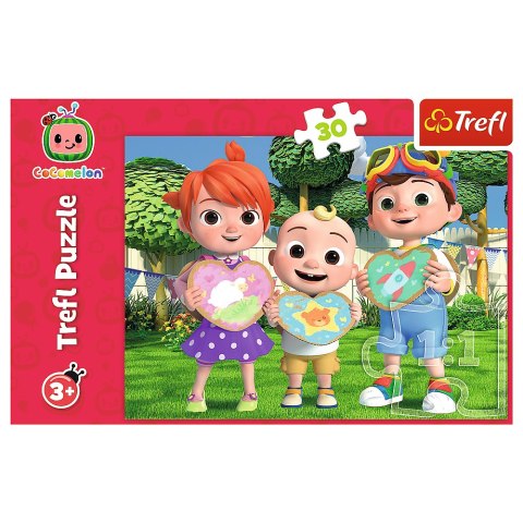 Puzzle - 30 - Cocomelon - Bawmy sie razem! - Trefl 18295