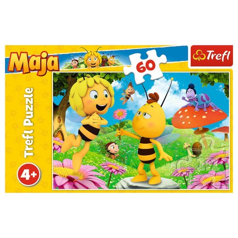 Puzzle - 60 - Kwiatek dla Mai - Studio 100 Maya the Bee 17330