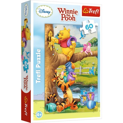 Puzzle - 60 - Małe co nieco - Disney Kubuś Puchatek 17264