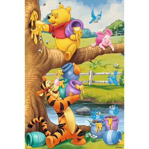 Puzzle - 60 - Małe co nieco - Disney Kubuś Puchatek 17264