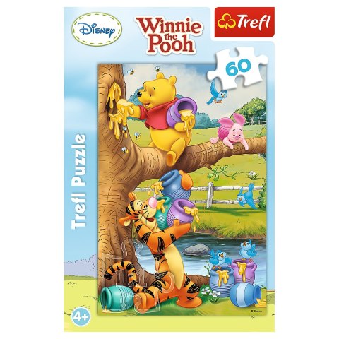 Puzzle - 60 - Małe co nieco - Disney Kubuś Puchatek 17264