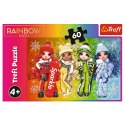 Puzzle - 60 - Radosne lalki - Rainbow High - Trefl 17380