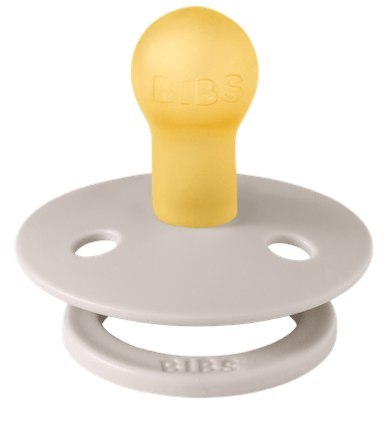 BIBS COLOUR Smoczek uspokajający kauczuk Hevea, roz S, FLOWPACK, MASHROOM