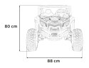 Pojazd UTV X3 Off-Road Pomarańczowy