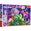 Puzzle - 100 - Smok Diplodok i przyjaciele - Trefl 16486