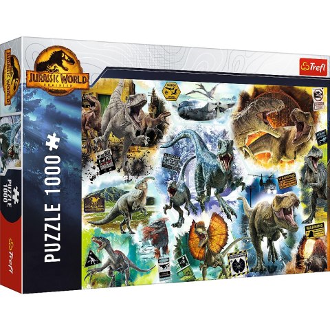 Puzzle - "1000" - Na tropie dinozaurów 10727