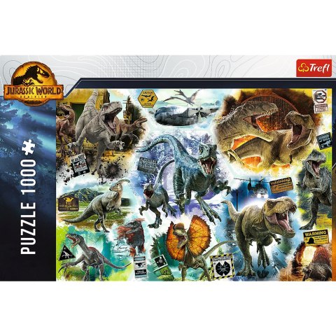 Puzzle - "1000" - Na tropie dinozaurów 10727