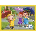 Puzzle - 4w1 (12, 15, 20, 24) - Cocomelon - Poznaj bohaterów - Trefl 34647