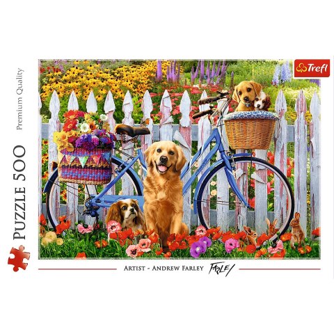 Puzzle 500 el. Pieska przygoda Trefl 37450