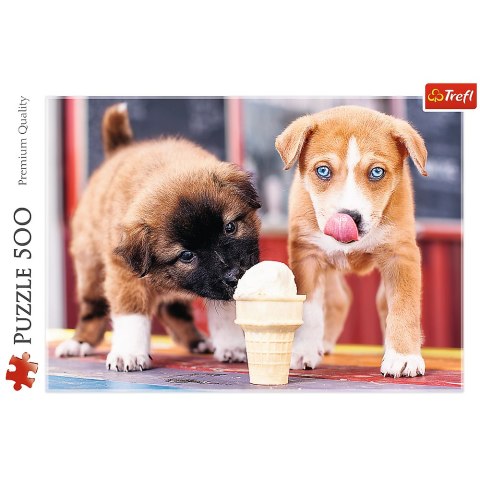 Puzzle 500 el. Pora na lody Trefl 37272
