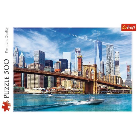 Puzzle - 500 - Widok na Nowy Jork - Trefl 37331