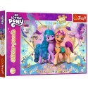 Puzzle - 100 Glitter - My Little Pony - Błyszczące kucyki - Trefl 14831