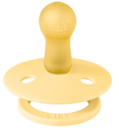 BIBS STUDIO COLOUR LADYBUG FRIENDS Smoczek uspokajający kauczuk Hevea, roz M, FLOWPACK, PALE BUTTER