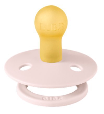 BIBS STUDIO COLOUR LADYBUG FRIENDS Smoczek uspokajający kauczuk Hevea, roz S, FLOWPACK, PETAL