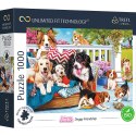 PUZZLE TREFL PRIME UFT 1000 - Cuteness Overload z miłymi pieskami 10698