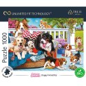 PUZZLE TREFL PRIME UFT 1000 - Cuteness Overload z miłymi pieskami 10698