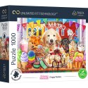 PUZZLE TREFL PRIME UFT 1000 - Cuteness Overload ze słodkimi pieskami 10699