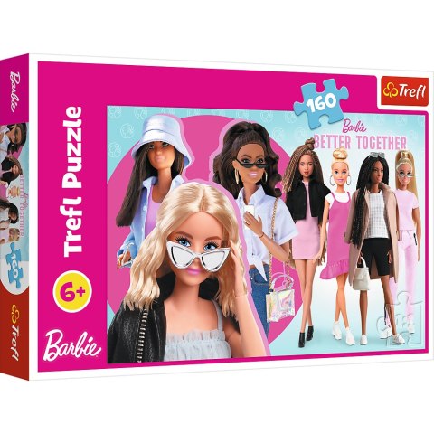 Puzzle - 160 - Barbie i jej świat - Trefl 15419