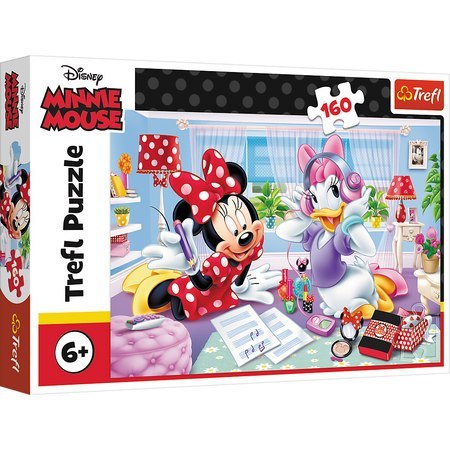 Puzzle - 160 - Dzień z przyjaciółką - Disney Minnie - Trefl 15373