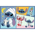 Puzzle - 2x70 - Ze Stitchem nie ma nudy - Disney Lilo and Stitch - Trefl 34444