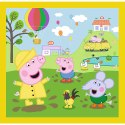 Puzzle - 3w1 (20, 36, 50) - Wesoły dzień Peppy - Świnka Peppa - Trefl 34849
