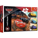 Puzzle - 60 - Zygzak McQueen z przyjaciółmi - Disney Cars 3 - Trefl 17327