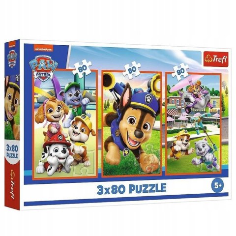 TREFL 34886 Puzzle 3x80 Psia zgraja / Paw Patrol