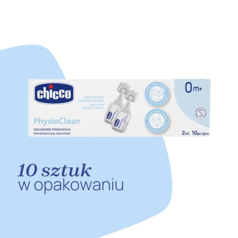 CHICCO 00010171020100 Izotoniczny roztwór soli fizjologicznej 2ml 10 sztuk