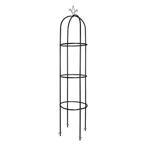 Pergola ogrodowa LUARO kolumnowa słup kolumna dzwon stojak na róże kwiaty pnące metalowa 195 cm