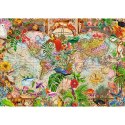 Puzzle - 1000 Premium Plus - Tea Time: Antyczna mapa świata - Trefl 12077