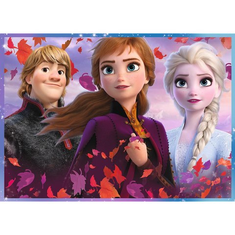 Puzzle - 4w1 - Podróż w nieznane / Disney Frozen Trefl 34323