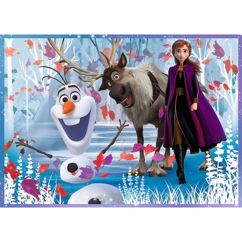 Puzzle - 4w1 - Podróż w nieznane / Disney Frozen Trefl 34323