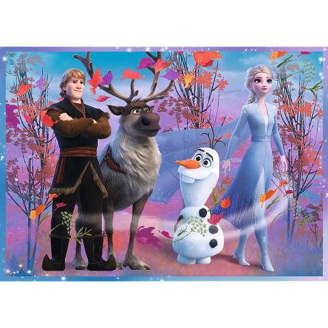 Puzzle - 4w1 - Podróż w nieznane / Disney Frozen Trefl 34323