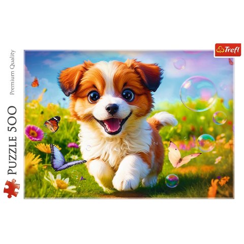 Puzzle - 500 - Wesoły piesek Trefl 37524