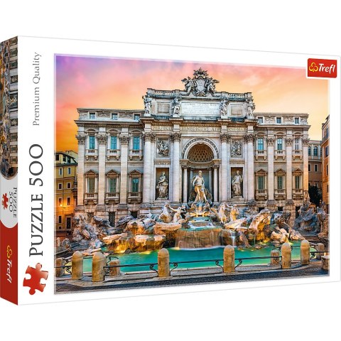 Puzzle - 500 - Fontanna di Trevi - Rzym - Trefl 37292