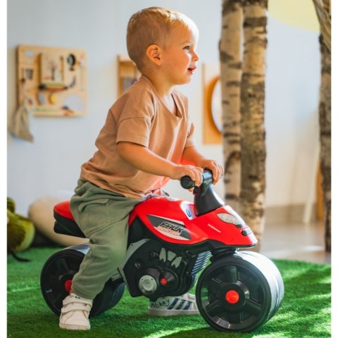 FALK Jeździk Racing Czerwony Szerokie Koła 1+