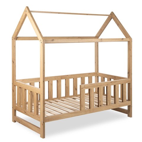 KLUPŚ Łóżko-domek 160x80 LIV dąb