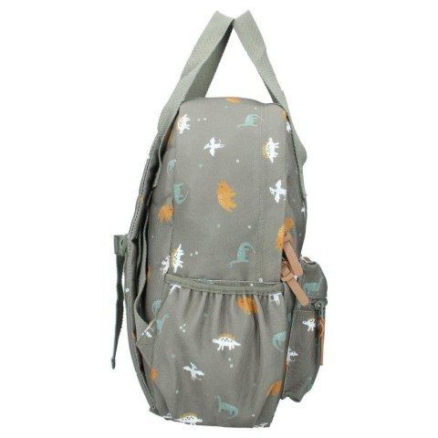 Plecak dla dzieci L Small Dino Green KIDZROOM