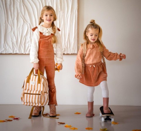 Plecak dla dzieci L Stripe Frenzy Brown KIDZROOM