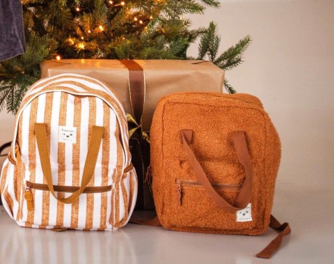 Plecak dla dzieci L Stripe Frenzy Brown KIDZROOM