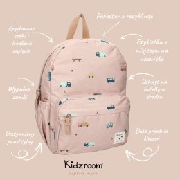 Plecak dla dzieci L Sweet Cars brown KIDZROOM