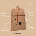 Worek plecak Beary Excited Brown KIDZROOM