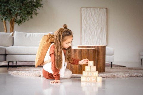 Worek plecak Beary Excited Brown KIDZROOM