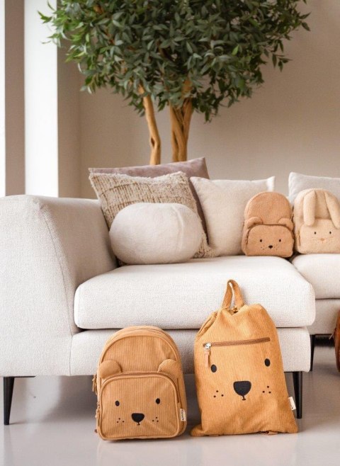 Worek plecak Beary Excited Brown KIDZROOM