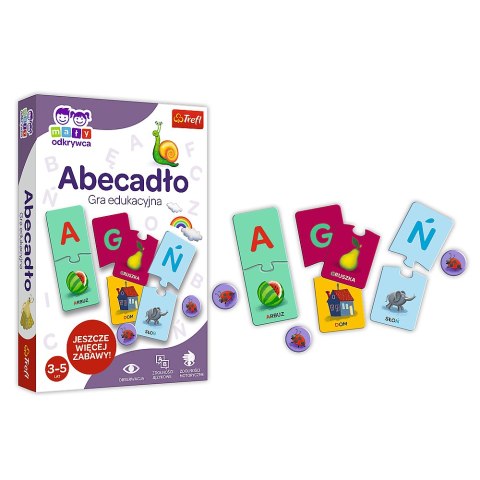 Gra Edukacyjna dla dzieci Abecadło Mały Odkrywca Trefl 01945