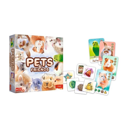 Gra rodzinna Pets & Friends Trefl 02443