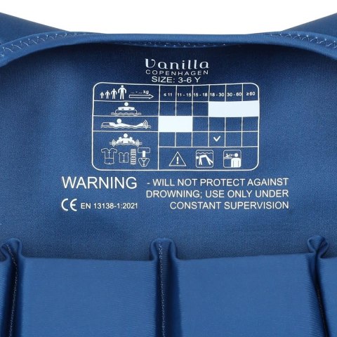 Kamizelka do pływania Neo Azure Blue 3-6L 19-25kg