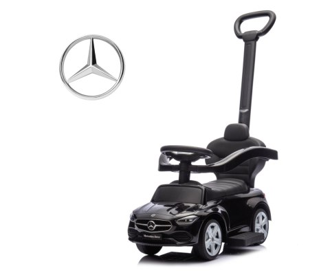 MILLY MALLY 6107 Pojazd z rączką Mercedes C-Class Black